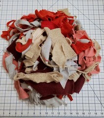 1 lb 5 oz 100% 2-ply Cashmere Scraps for crafts unfelted