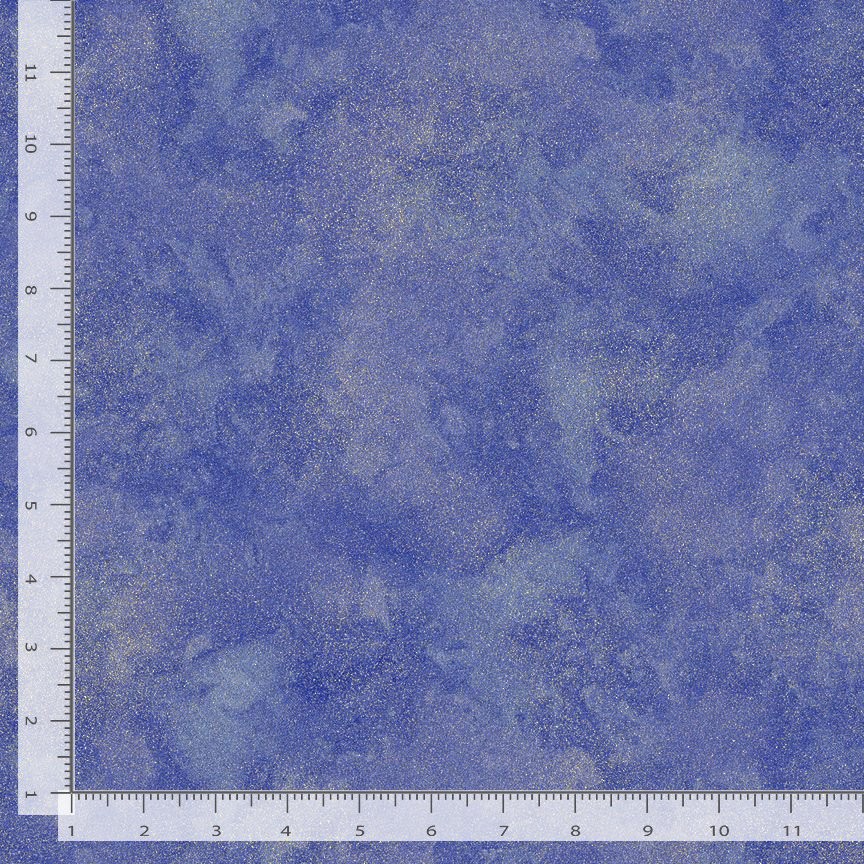 Christmas Fabric | Ice Shimmer Twilight Blue Silver | Timeless Treasures YARD