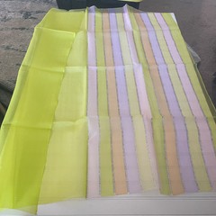 SILK Multicolor 1 Yard x 43 Inches Wide or 36 Inches x 43 Wide