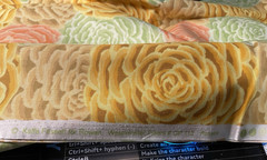 Kaffe Fassett ROSETTE YELLOW GP112 1 Yard original issue Cotton Quilt Fabric