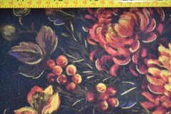 23.5″ Long x 44″, Fall Leaves & Flowers Quilt Cotton Panel, P&B/Abundance, B1001