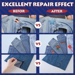 Permanent Fabric Glue Clear Fabric Adhesive for Fabric Patch Repair Bonding