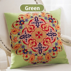 2 PCS Boho Ethnic Throw Pillow Case Linen Cushion Cover Sofa Bed Home Decor