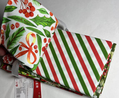 Singer Cardinals & Berries Cotton Fabric- 5-piece Bundle 18″ x 21″ NEW