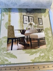 Thibaut Monterey Large Fabric Sample Book 18” x 13” Beautiful Prints!