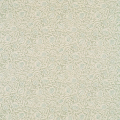 SANDERSON CURTAIN FABRIC DESIGN Annandale 3 METRES WILLOW/SEASPRAY LINEN BLEND