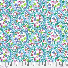 Florescence – Vanilla Vineyard Periwinkle by Sam Wilde for Free Spirit – 1/2 yd