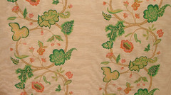 Marvic Textiles Watered Silk Moire Floral Curtain Upholstery Cushion Fabric