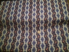 Floral Stripes Cotton Fabric 45″ X 36″