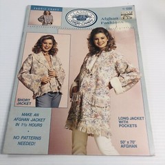 Classic Simply Country Fabric Craft Afghan Fashions 1994 #1200 VTG booklet