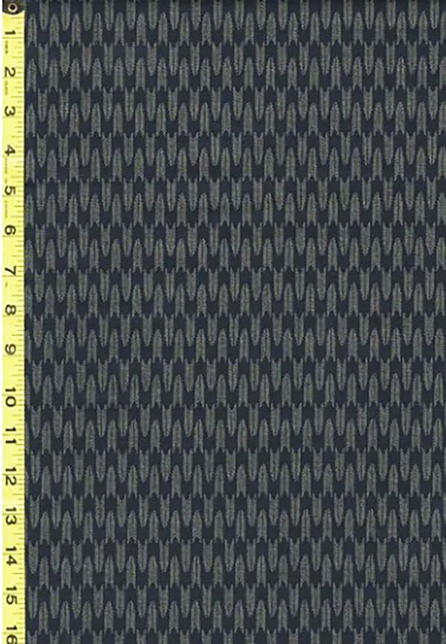 SEVENBERRY Long Undulating Arrows -SB-88222D6-4 – Indigo – By Half Yard