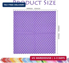42Pcs 10″x10″ Quilting Cotton Fabric Squares Sheets Pre-Cut Multi-Color Design P