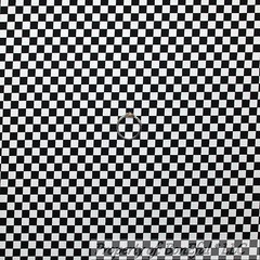BonEful Fabric FQ Cotton Quilt Black White B&W Stripe Plaid Block Square Car Boy