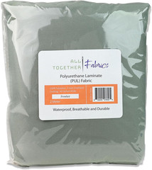 Polyurethane Laminate (PUL) Pre-Cut Fabric by the Meter. Waterproof and Breathab