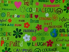 U-PICK choice COTTON Quilting FABRIC WORDS writing numbers Treasures Benartex #5