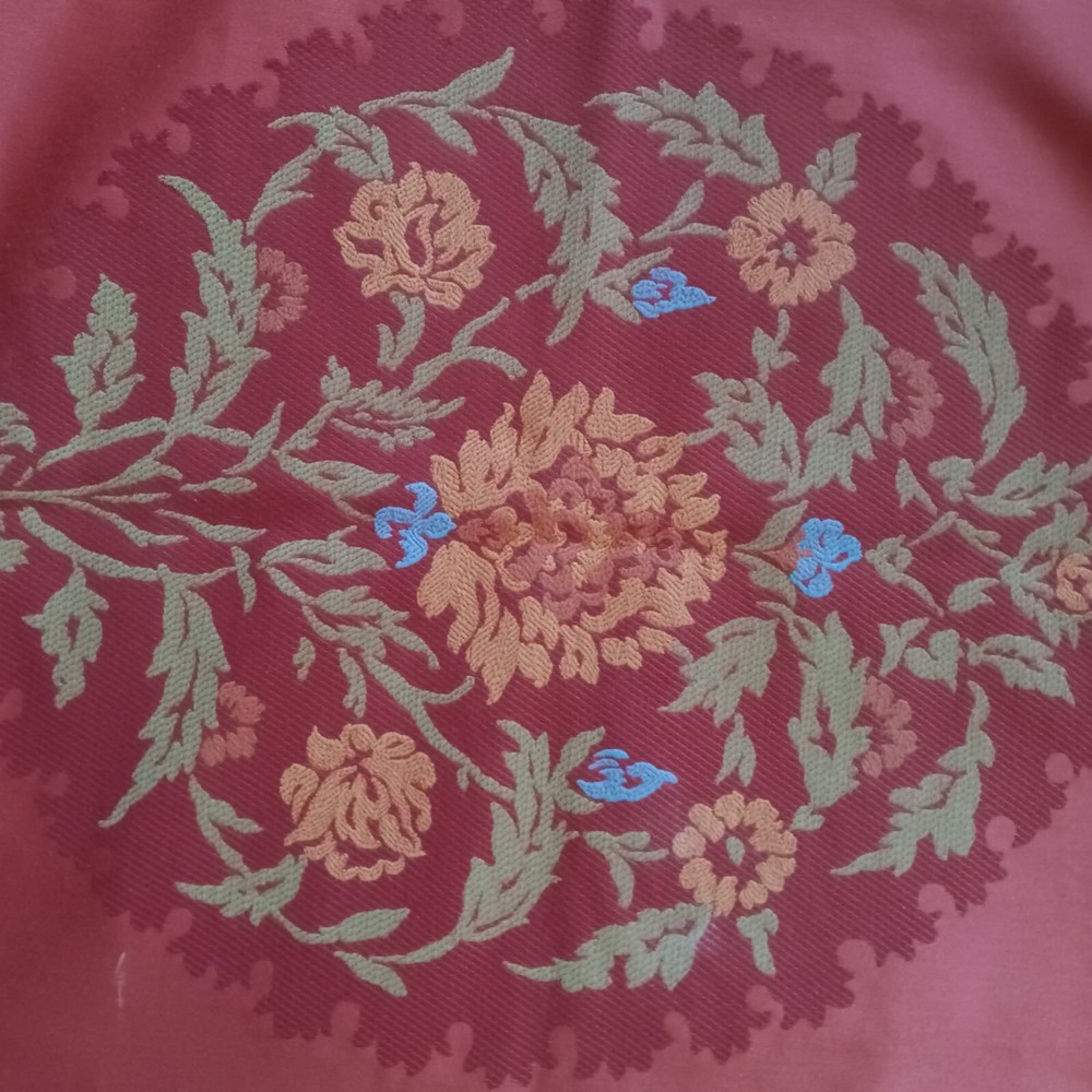 Fabric Upholstery Throw Pillow Material 58″ by 35″ Machine Embroidery Designs.