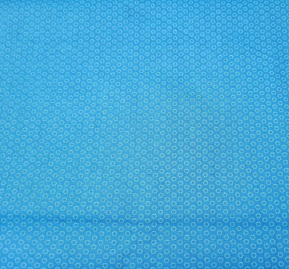Wilmington Prints Essentials Dotted Circles Blue BTY Blender