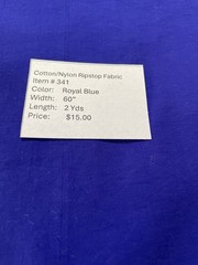 Item #341. Nylon Cotton Ripstop Fabric