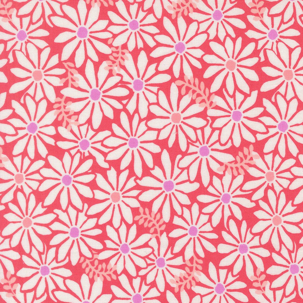 MODA – Reef by Kate Spain – Bloom Florals – Crab 1/4yd