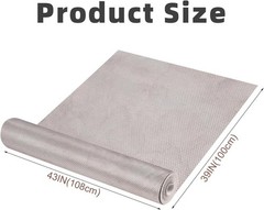 Faraday Fabric,Copper Nickel Blocking Fabric for Shielding RFID,EMP,EMF,EMI,5…