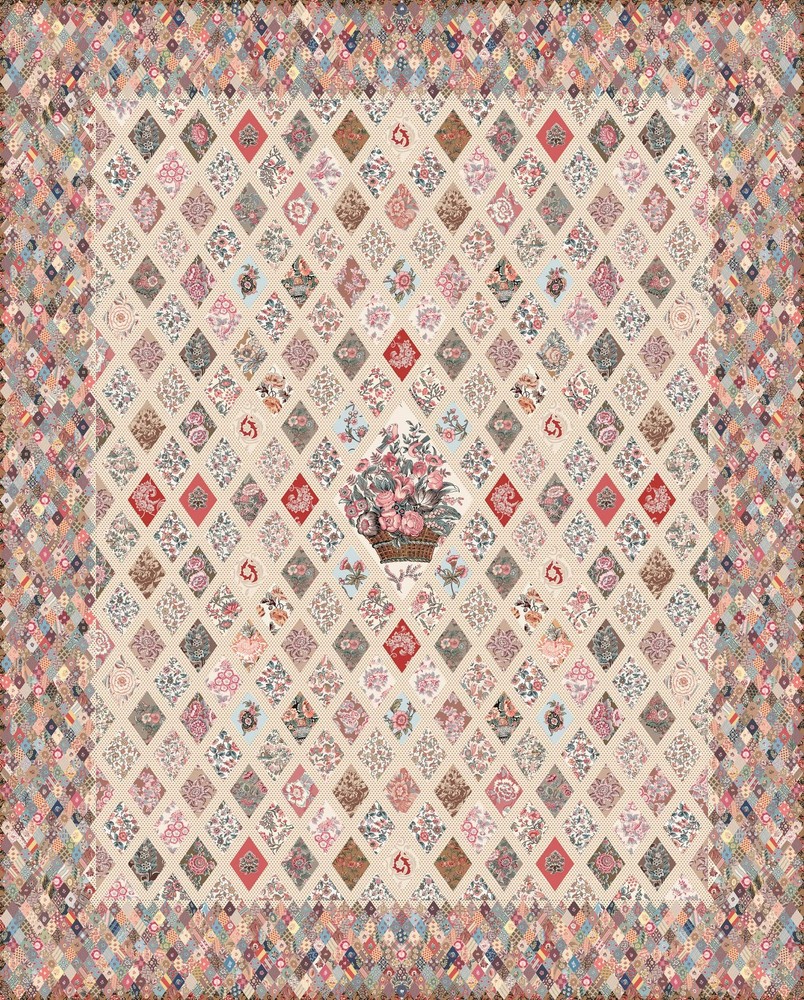 Jane Austen at Home Coverlet Quilt Kit Riley Blake Designs KT17450