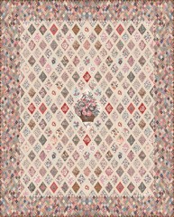 Jane Austen at Home Coverlet Quilt Kit Riley Blake Designs KT17450