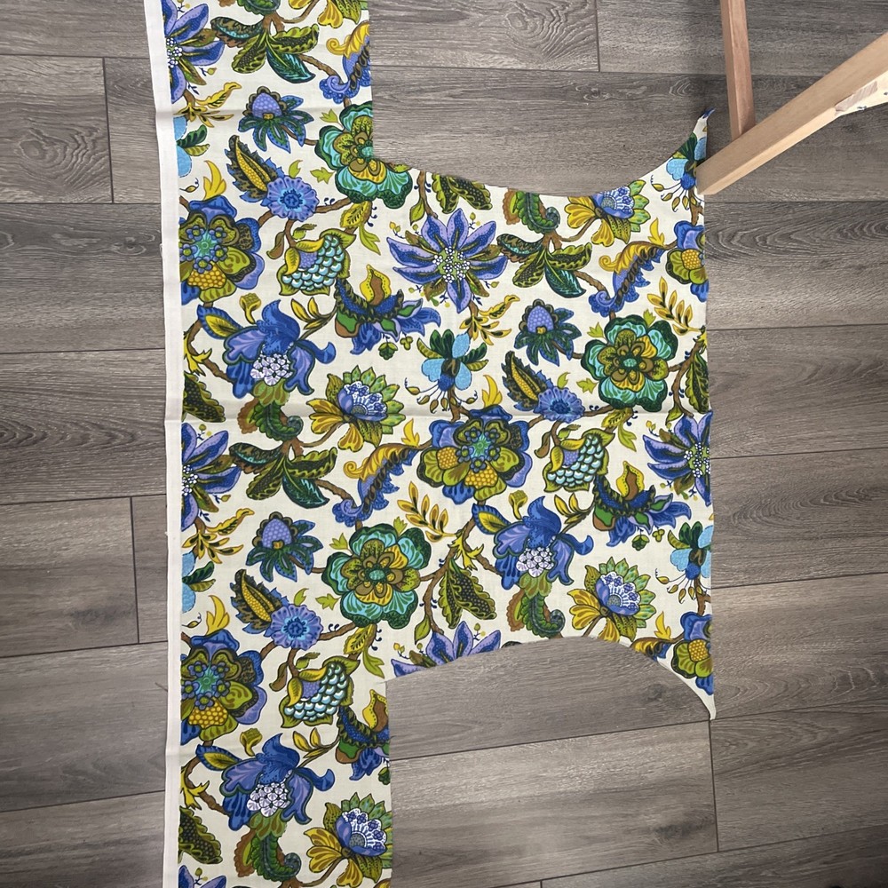 Piece Of Fabric By Zelle 50% Dacron 50% Cotton