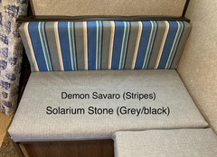 Richloom Solarium Denim Sovaro 100% Polyester Outdoor Fabric by the yard