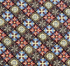 CONCORD American Folk Art Museum Fabric “George & Martha” 43”W x 2 Yds