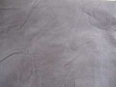 Gray synthetic fiber velvet fabric 45″ wide x 3.25 yds long (slightly imperfect)