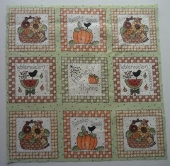 Cotton Fabric Group D – Top Square Fall Basket 1 Piece 12 1/4″ L x 12 1/4″ W
