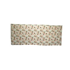 Turkey Table Thanksgiving Print Fabric Cotton Blend Printed 43 x 106 in CP50240