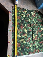 1 yd cut – Evergreen Pinecone Holy Forest Cotton Print – Hobby Lobby