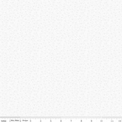 Riley Blake Designs * Floret White-on-White * C675-WHITE