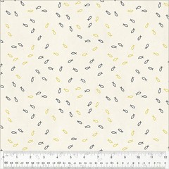 WINDHAM FABRICS – Miniatures by Whistler Studios – Big Catch – Goldfish 1/4yd