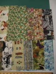 Cotton Fabric Huge Scrap Lot 48 Pieces Nature Animals I Spy Quilt Crafts
