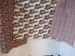 7 Pcs Patriotic Quilting Fabric MULTI COLOR ALL DIFFERENT SIZES &SHAPES