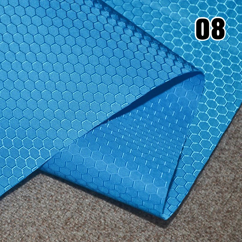 0.5×1.5m Grid Jacquard Waterproof Oxford Fabric PU Coated For Tent Backpack