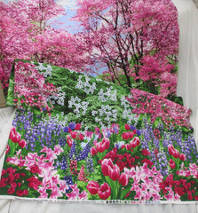 Timeless Treasures of SoHo Cotton Fabric – Nature – Spring – 43″ x 1.5 yard