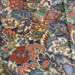 Joan Kessler Concord Fabrics Floral Patchwork Print Fabric Panel 108×44