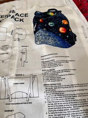 Lot of Boys Fabric Clothworks Road, Moda It’s a Boy, Space Backpack, Caterpiller