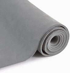 Grey Car Ceiling Fabric Repair Kit Headliner Material with Foam Backing 96″X 60″