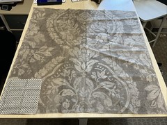 Ralph Lauren 26”x26” Discontinued Sample Alessandria Linen/Rayon 25” X 25”