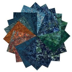 Spring 25 Batiks By Hoffman – Wade Fat Quarter Bundle #SP25BFQ-341