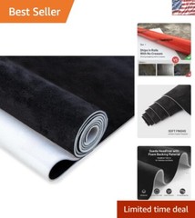Transform Your Vehicle with Black Suede Headliner 96″ L x 60″ W – Tube Packaged