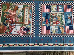 Susan Winget Fabric Traditions Vintage 1994 New -4 Panels Americana #1880