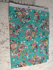 Art Gallery Swifting Flora Boho Fusion Fabric BTHY 18×44 Bari J Teal