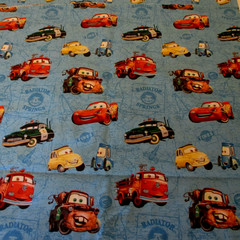 Disney Pixar Cars Cotton Fabric Springs Creative Lightning McQueen Mater BTYx 44