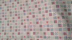 Fabric Fabric Tradition NEW Watermelon Pink Apples Blocks Stripe Sqs $7.50/lot