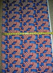 American Truckers Truck Pickup 4 Wheel Drive USA Flag Flags 9476-88 Fabric